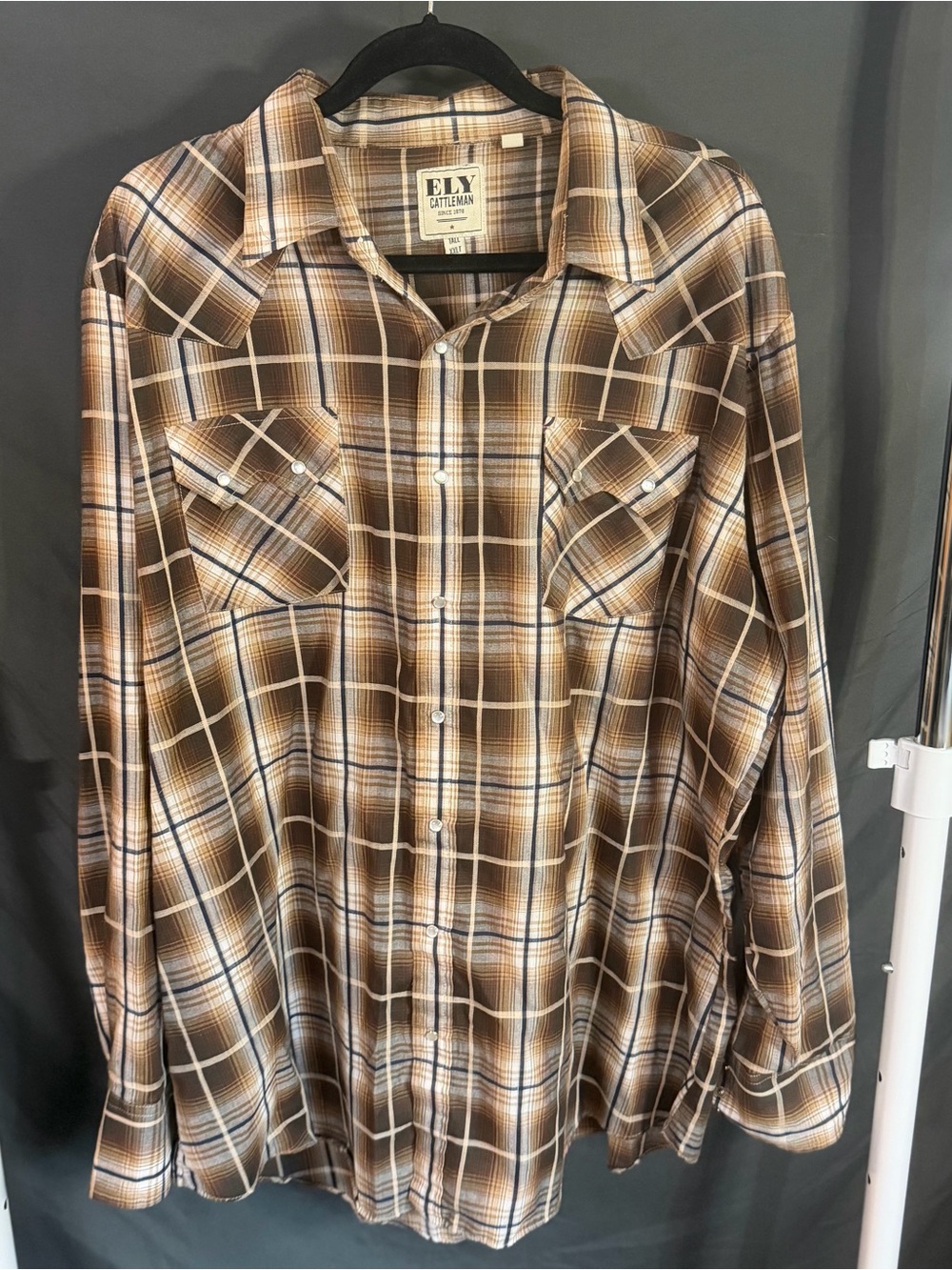 Ely Cattleman Pearl Snap Shirt
